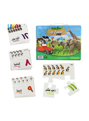Arabic Numbers and Animals Puzzles, 36 Pieces
