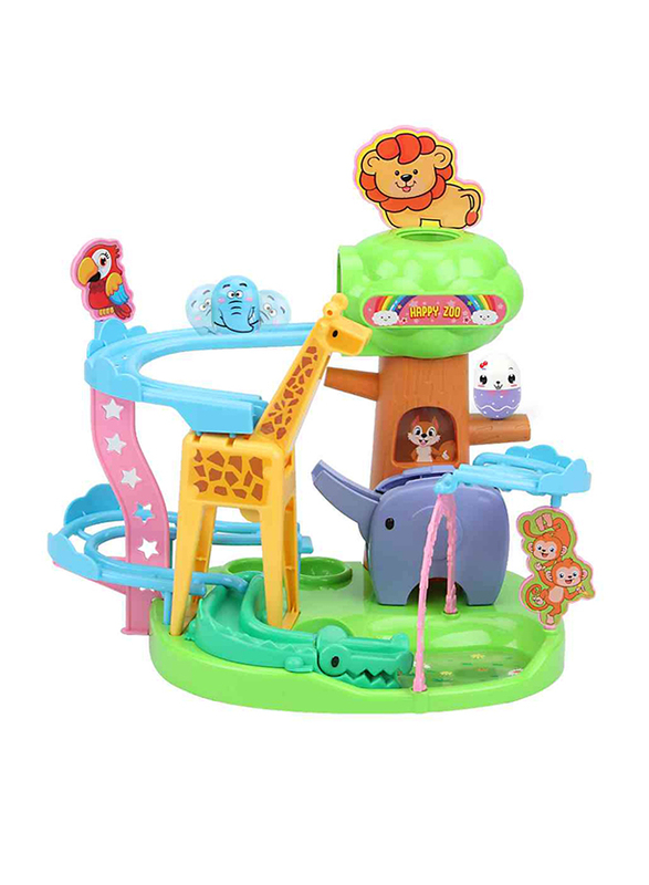Zoo Slide Animal Playset, 10 Pieces, Ages 1+