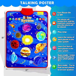UKR Talking Poster-Solar System Learning Toys