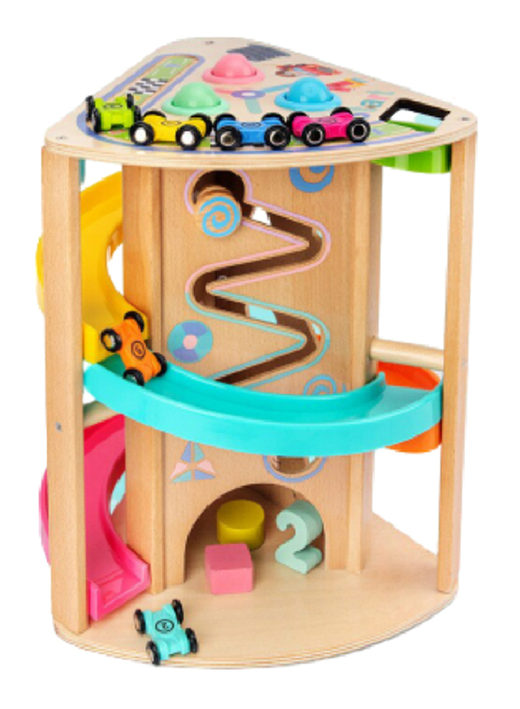 3 in 1 Wooden Car Ramp, Ages 2+