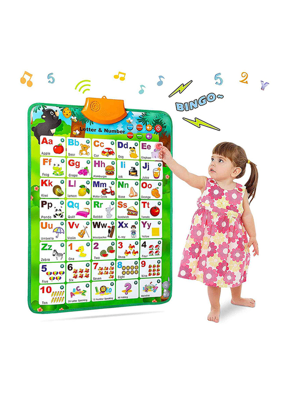 Electronic Alphabet Learning Kids Toys, Multicolour