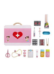 Wooden Doctor Kit, 16 Pieces, Ages 3+