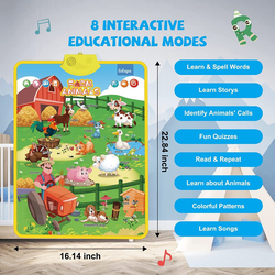 UKR Talking Poster-Farm Animals Learning Toys