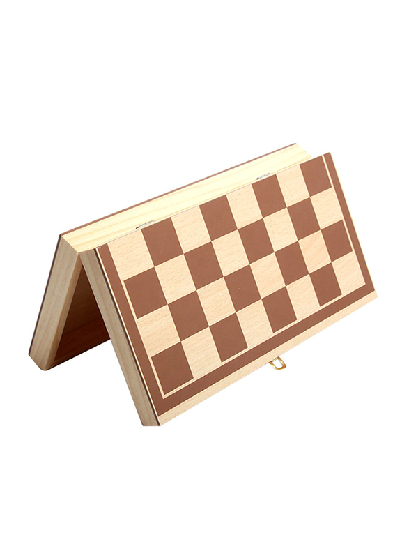 طقم شطرنج خشبي مكون من 32 قطعة