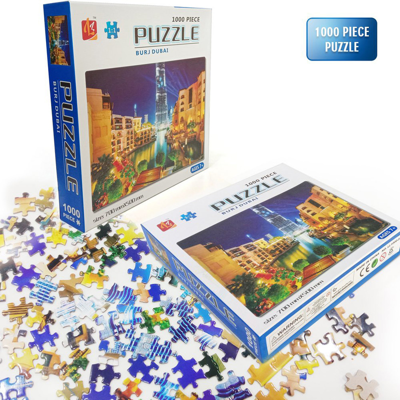 1000-Piece Set Burj Dubai Puzzle