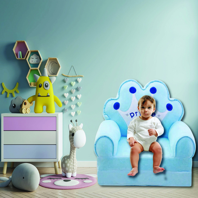 Prince Armchair for Kids, Blue
