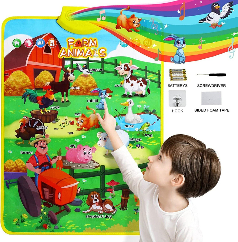 UKR Talking Poster-Farm Animals Learning Toys