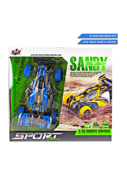 High Speed Sport Racing Car with 2.4G Remote 4 CH, Blue, Ages 3+
