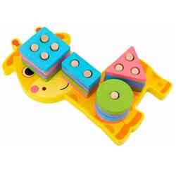 UKR Sorting Shapes Puzzle Giraffe