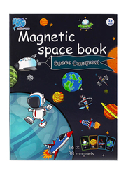Magnetic Book Space Set, 56 Pieces, Ages 3+
