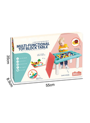 Building Blocks Set, Table Multifunctional, 300 Pieces, Ages 3+