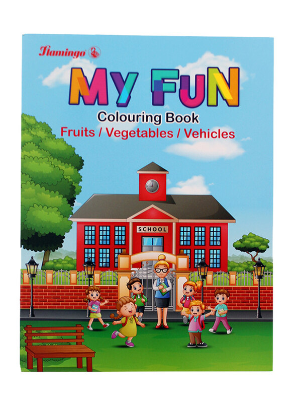 

My Fun Fruits Vegetables Vehicles Coloring Book