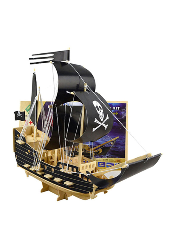 

Pirate Boat Assembly 3D Puzzle