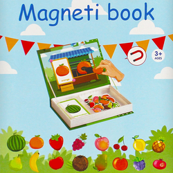 Magnetic Fruits Puzzle Book, 52 Pieces, Ages 2+