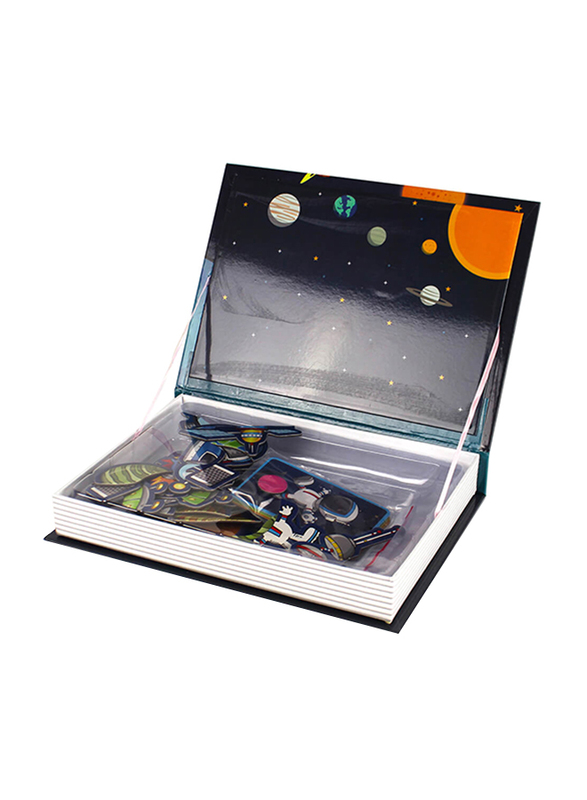 Magnetic Book Space Set, 56 Pieces, Ages 3+