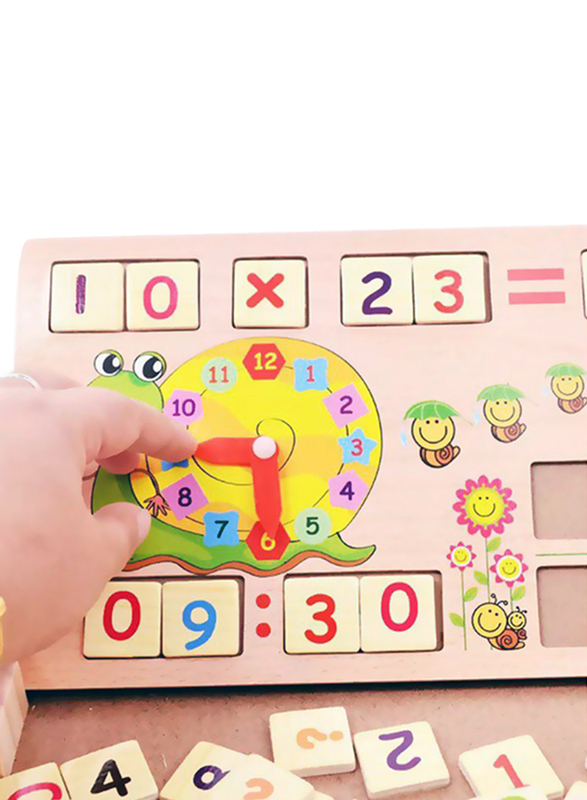 Wooden Math Board, Ages 3+