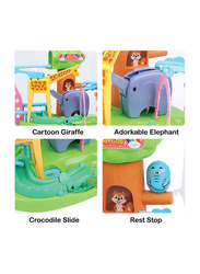 Zoo Slide Animal Playset, 10 Pieces, Ages 1+