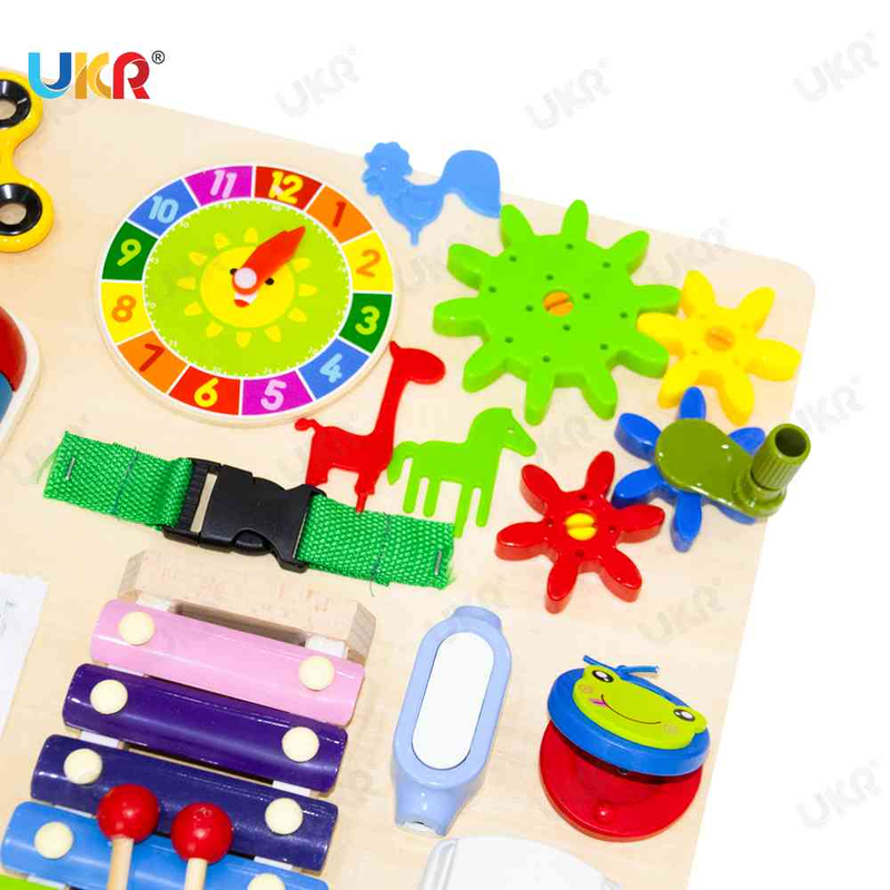 Busy Board Learning & Education Toy Set, 20 Pieces