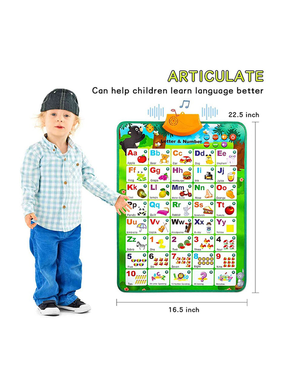 Electronic Alphabet Learning Kids Toys, Multicolour