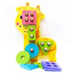 UKR Sorting Shapes Puzzle Giraffe