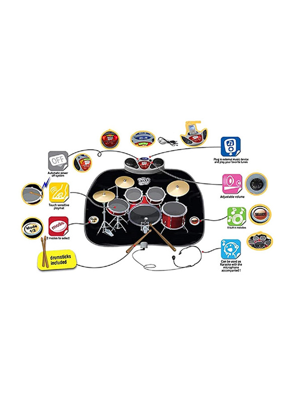 Drum Playmat, Ages 3+