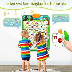 Electronic Alphabet Learning Kids Toys, Multicolour