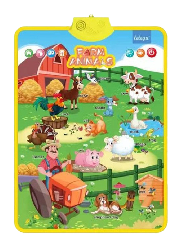 UKR Talking Poster-Farm Animals Learning Toys