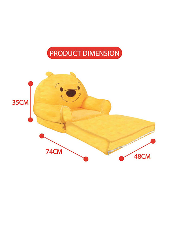 Winnie the Pooh Armchair for Kids, Yellow