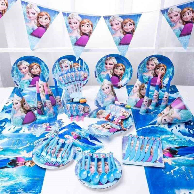 Frozen Party Playset, 86 Pieces