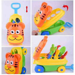 Tiger Beach Luggage Toy Set