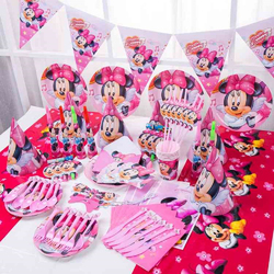 Minnie Mouse Party Playset, 86 Pieces