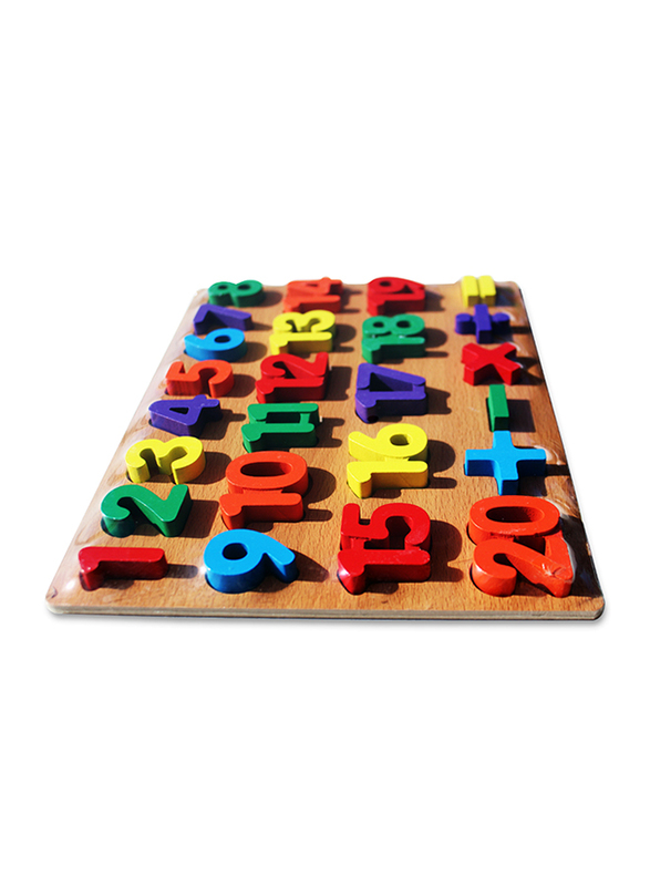 25-Piece Set Board Digits Puzzle