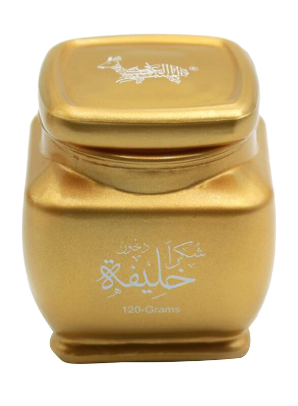 

Al Mesk Al Arabi Dhukhoon Shukran Khalifa 120gm Oud Unisex