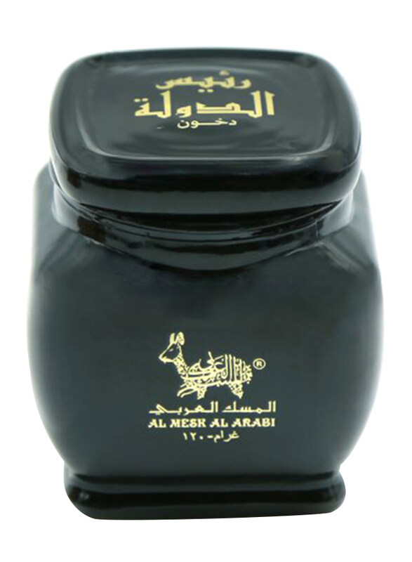 

Al Mesk Al Arabi Dhukhoon Raees Al Dawlah 120gm Oud Unisex