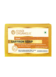 Khadi Organique Natural Handmade Saffron Soap, 125gm