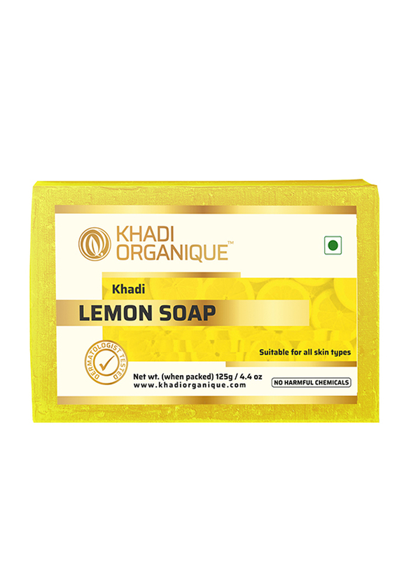 

Khadi Organique Lemon Soap, 125gm