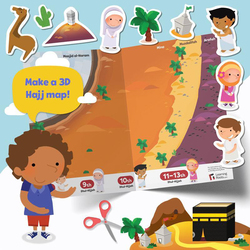 Hajj & Umrah Activity Book (Little Kids), Paperback Book, By: Learning Roots