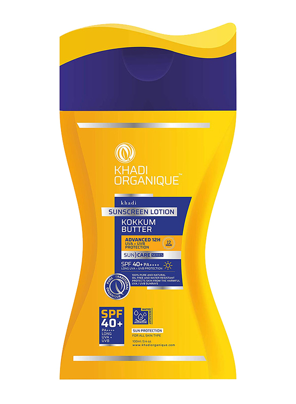 Khadi Organique Sunscreen Lotion SPF 40, 100ml