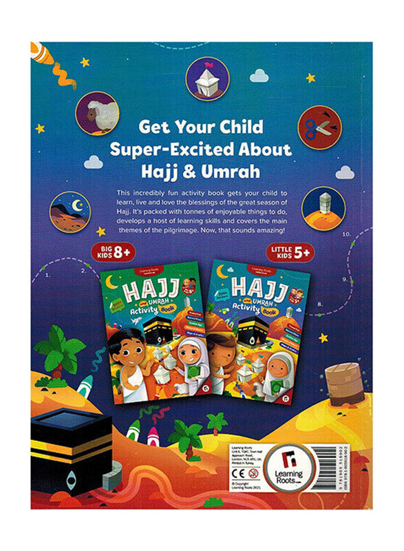 

Hajj & Umrah Activity Book (Little Kids), Paperback Book, By: Zaheer Khatri