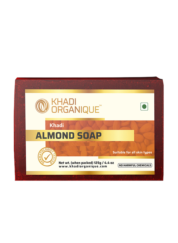 Khadi Organique Almond Soap, 125gm