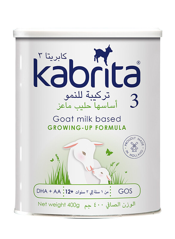 

Kabrita 3 Goat Milk Based Growing-Up Formula Milk, 400g