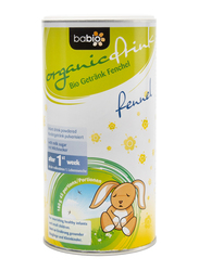 Food Factor Babio Fennel Organic Baby Nutrition Powder Drink with Prebiotic Fiber, 180g