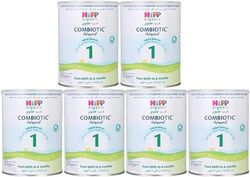 HiPP Organic Combiotic Infant Formula food with Milk, 800 g (1st STAGE, PACK OF 6)