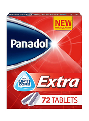 Panadol Extra with Optizorb for Fast Pain Relief, 72 Tablets