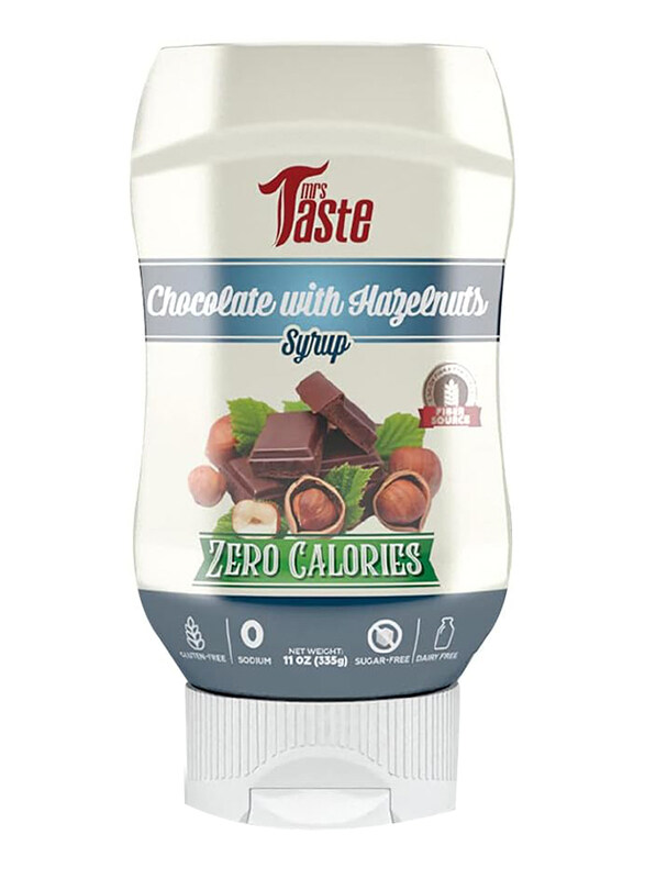 

Mrs Taste Sugar Free Chocolate Hazelnut Syrup, 335g