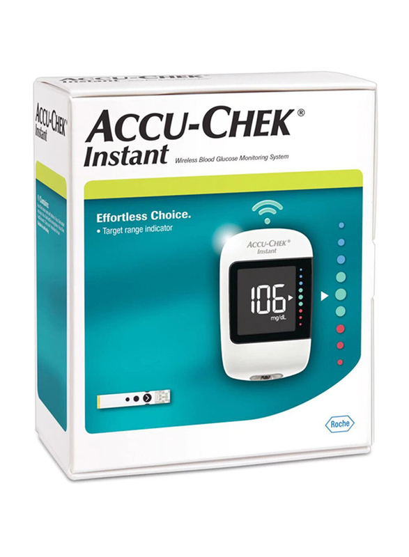 Accu-Chek Instant Blood Glucose Monitor, White