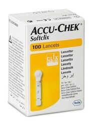 Accu-Chek Softclix Lancets, 100-Pieces, White