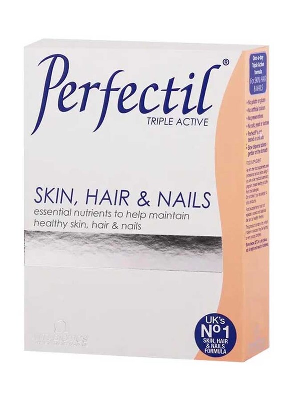 Perfectil Triple Active Supplement for Skin/Hair and Nails, 30 Tablets