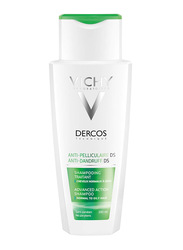 Vichy Dercos Advanced Action Anti-Dandruff Shampoo for Normal to Oily Hair, 200ml