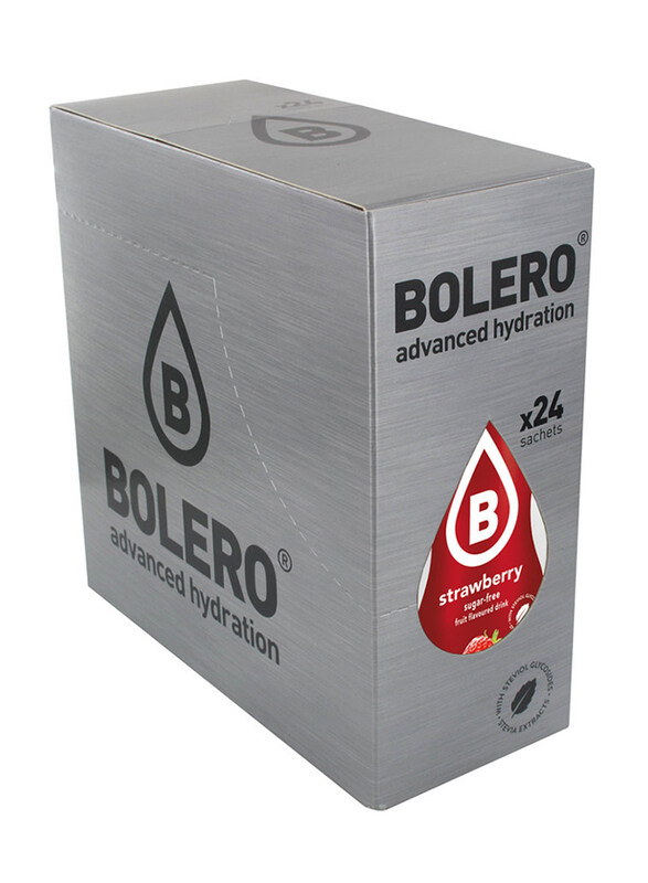 

Bolero Advanced Hydration Sugar Free Strawberry Fruit Flavoured Drink, 24 Sachets x 9ml